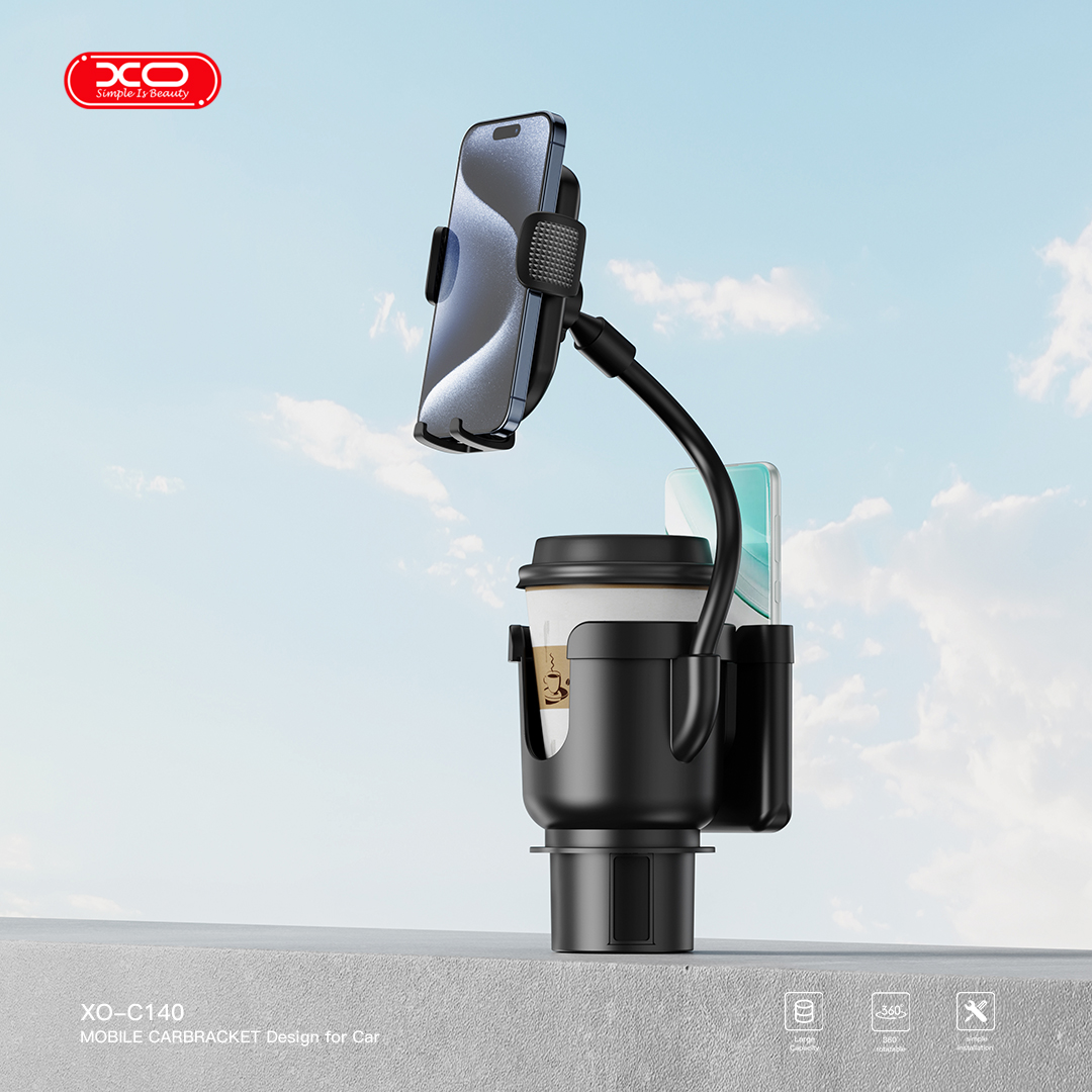 XO car holder C140 black to the cup holder GSM187574 / 6920680856268